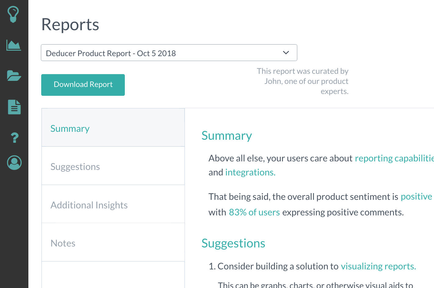 Deducer Reports